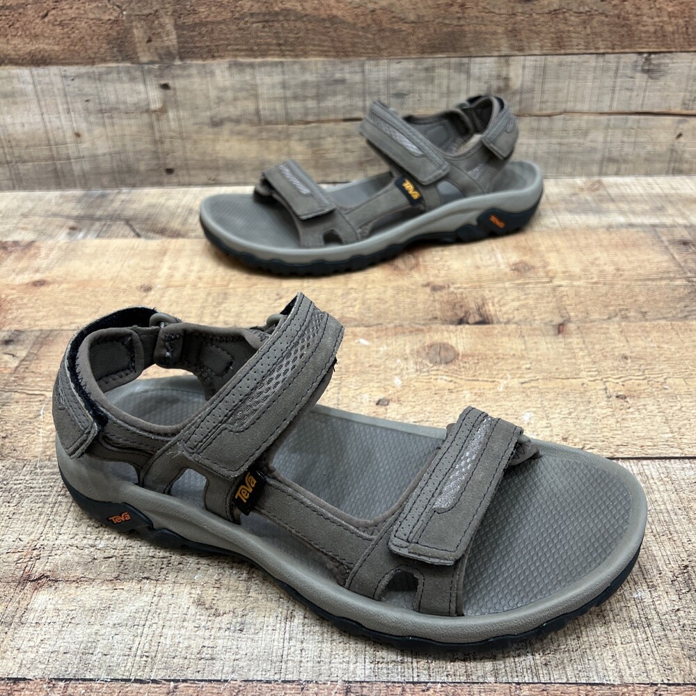 Teva Mens Hiking Strap Slingback Sandals Gray Size 9 (42)